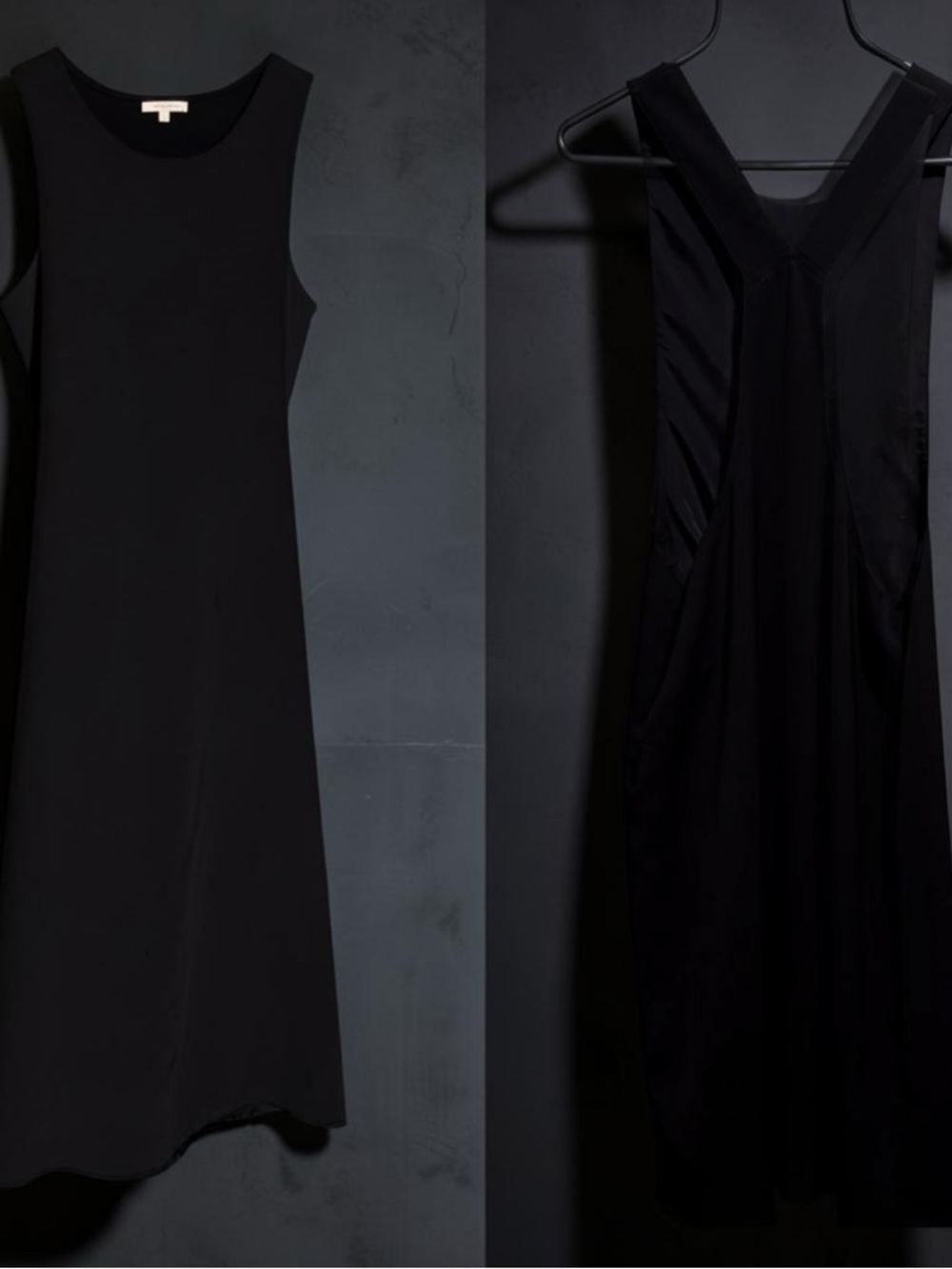 Forever 21 Black Sleeveless A-Line Midi Dress
